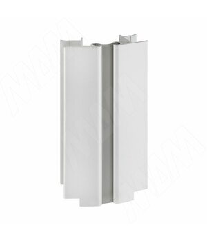 Мультиуголок алюминиевый (высота 100), алюминий глянцевый