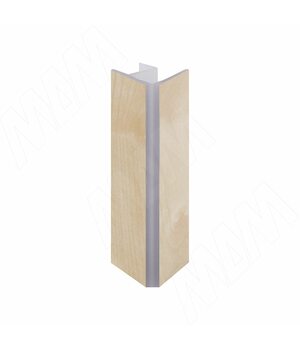 Уголок 90 градусов внутренний (высота 120), клен медовый