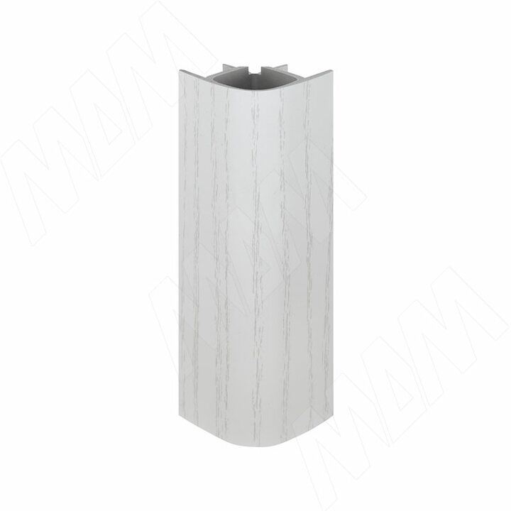 Уголок 90 градусов (высота 150), декапе белый