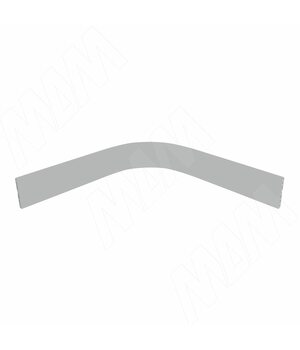 Радиусный элемент цоколя внутренний (высота 100), титан