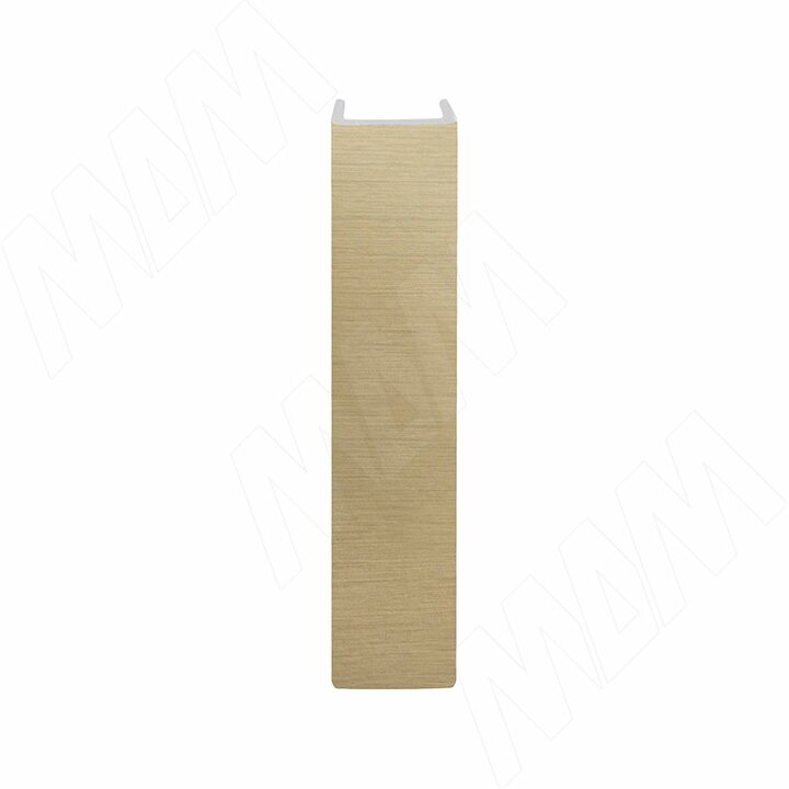 Конечный элемент (высота 100), латунь шлифованная