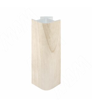 Уголок 90 градусов универсальный (высота 100), клен