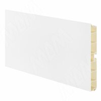 Цоколь пластиковый (высота 150, длина 4000 мм), белый