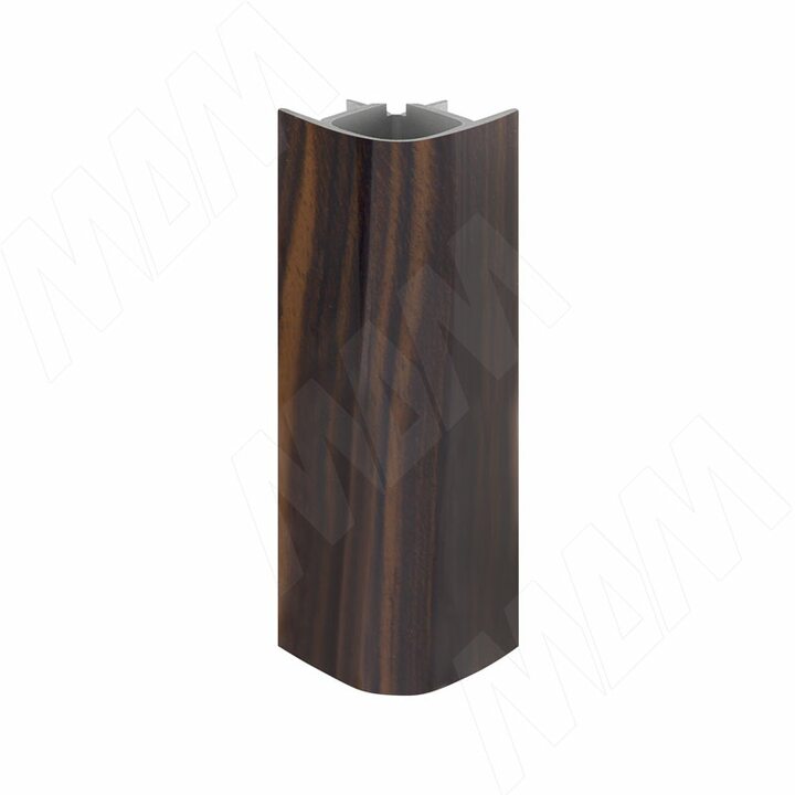 Уголок 90 градусов (высота 100), эбеновое дерево