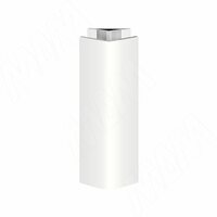 Уголок 135 градусов (высота 120), белый глянец