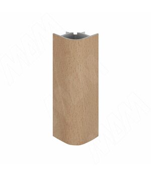 Уголок 90 градусов (высота 100), бук светлый