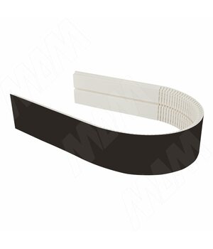 Радиусный элемент цоколя универсальный (высота 100), опако