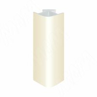 Уголок 90 градусов универсальный (высота 100), ваниль