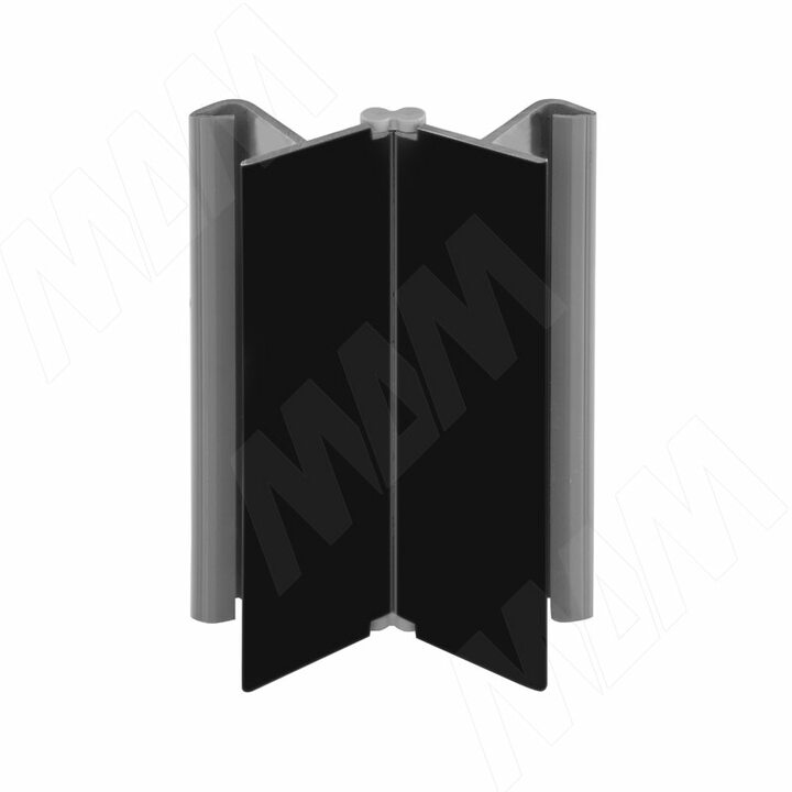 Мультиуголок (высота 100), черный глянец