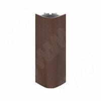 Уголок 90 градусов (высота 120), орех темный