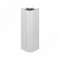 Уголок 90 градусов (длина 4000 мм), декапе белый