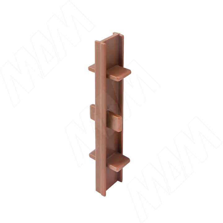 Соединитель 180 градусов (высота 100), орех