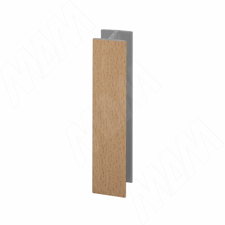 Соединитель 180 градусов (высота 100), бук светлый