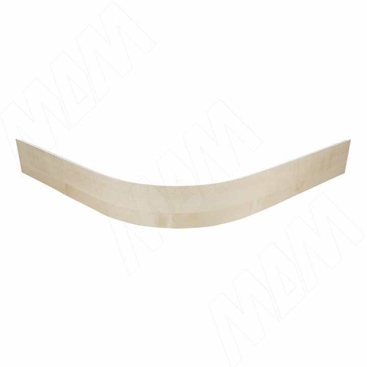 Радиусный элемент цоколя внешний (высота 100), клен