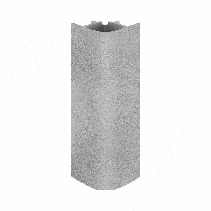 Уголок 90 градусов универсальный (высота 100), Бетон светлый