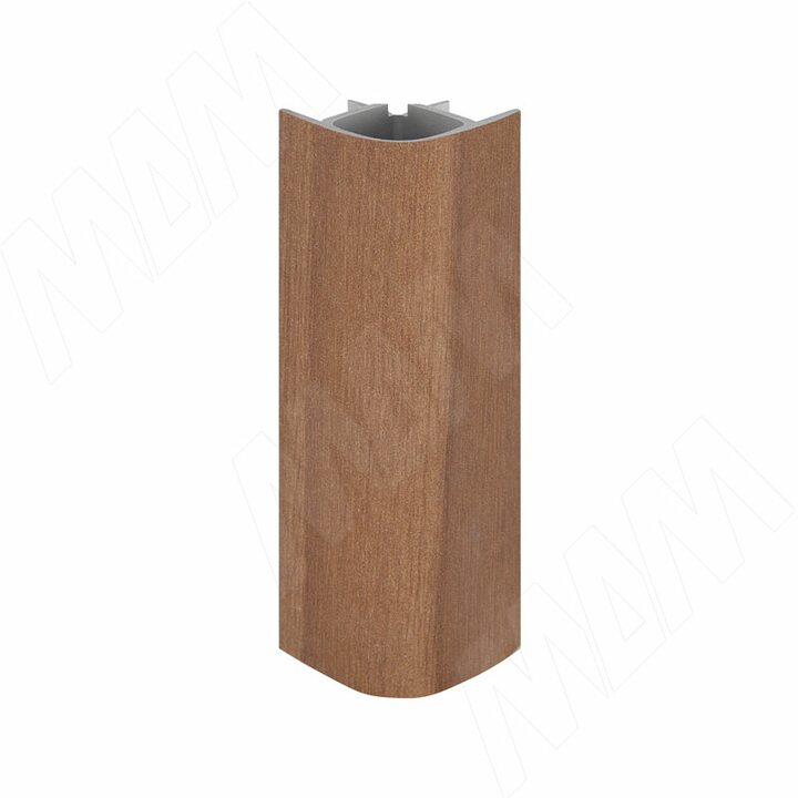 Уголок 90 градусов (высота 100), орех светлый