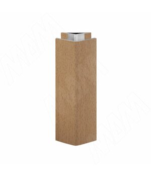 Уголок 135 градусов (высота 100), бук светлый