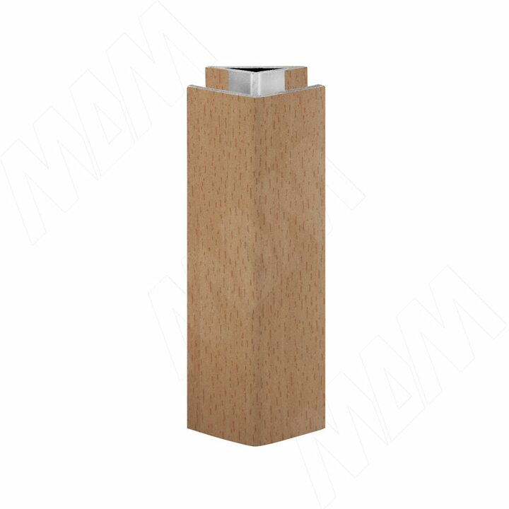 Уголок 135 градусов (высота 100), бук светлый