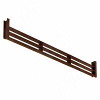 Вентиляционная решетка для цоколя, темно-коричневая