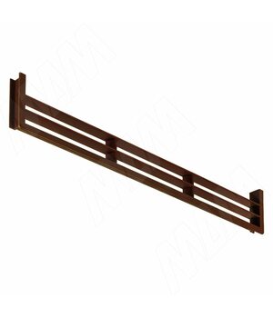 Вентиляционная решетка для цоколя, темно-коричневая