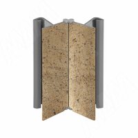 Мультиуголок (высота 100), состаренное золото