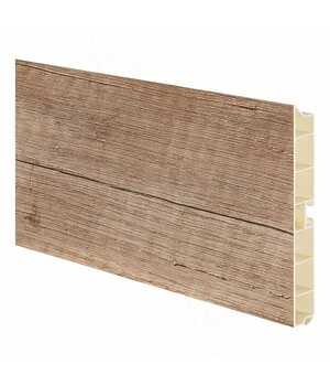 Цоколь пластиковый (высота 120, длина 4000 мм), дуб каньон