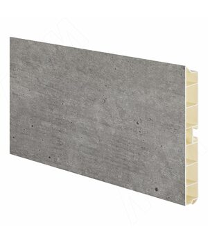 Цоколь пластиковый (высота 150, длина 4000 мм), бетон