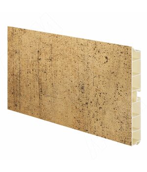 Цоколь пластиковый (высота 100, длина 4000 мм), состаренное золото