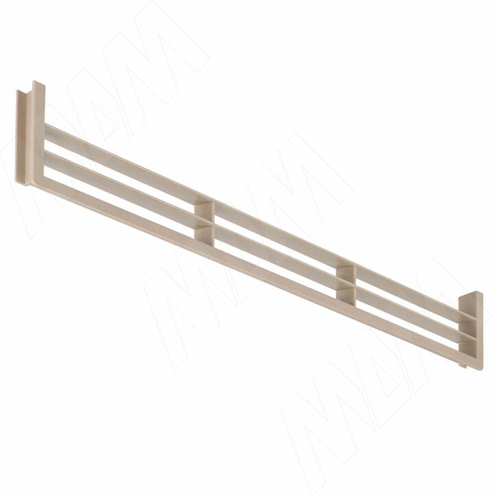 Вентиляционная решетка для цоколя, ваниль