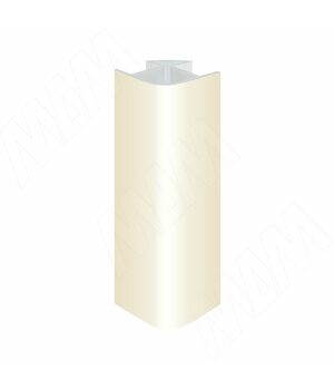 Уголок 90 градусов универсальный (высота 150), ваниль