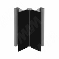 Мультиуголок (высота 150), черный глянец