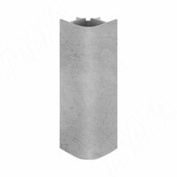 Уголок 90 градусов универсальный (высота 150), Бетон светлый