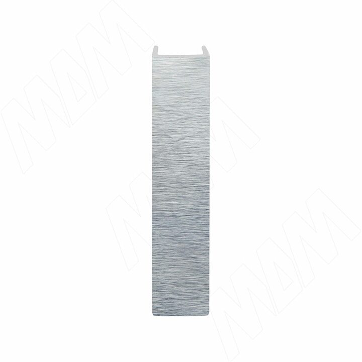 Конечный элемент (высота 120), алюминий шлифованый