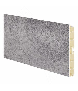 Цоколь пластиковый (высота 150, длина 4000 мм), бетон шлифованый