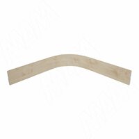 Радиусный элемент цоколя внутренний (высота 100), клен