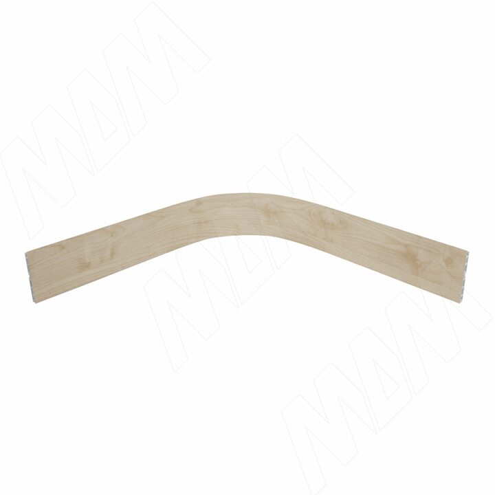 Радиусный элемент цоколя внутренний (высота 100), клен