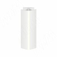 Уголок 135 градусов (высота 100), белый глянец