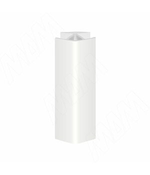 Уголок 135 градусов (высота 100), белый глянец