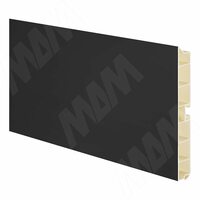 Цоколь пластиковый (высота 120, длина 4000 мм), графит