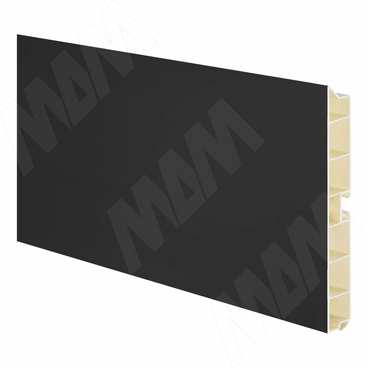 Цоколь пластиковый (высота 120, длина 4000 мм), графит