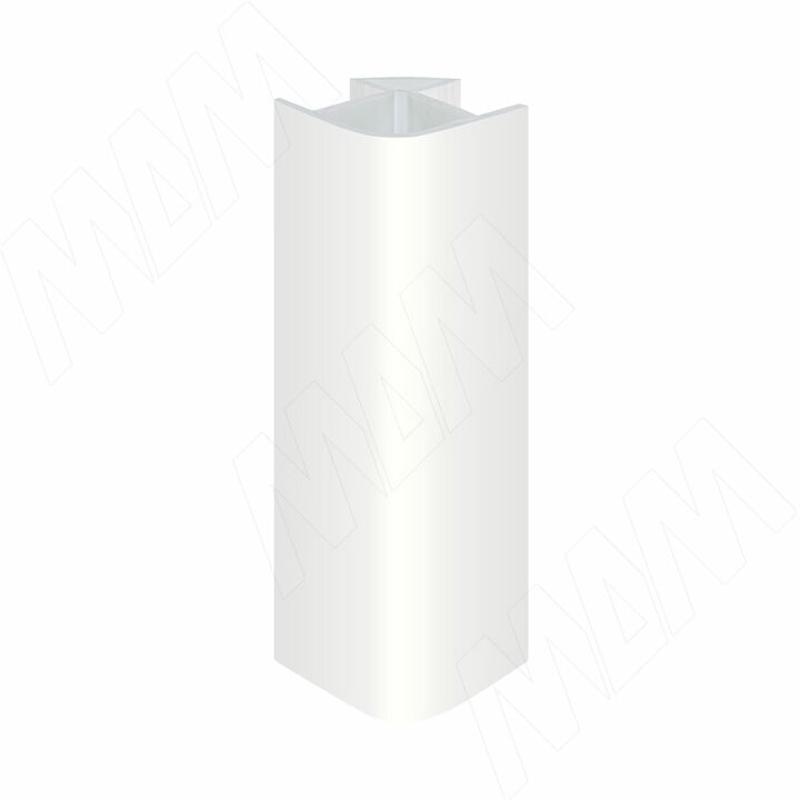 Уголок 90 градусов универсальный (высота 150), белый