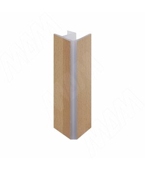Уголок 90 градусов внутренний (высота 150), бук светлый