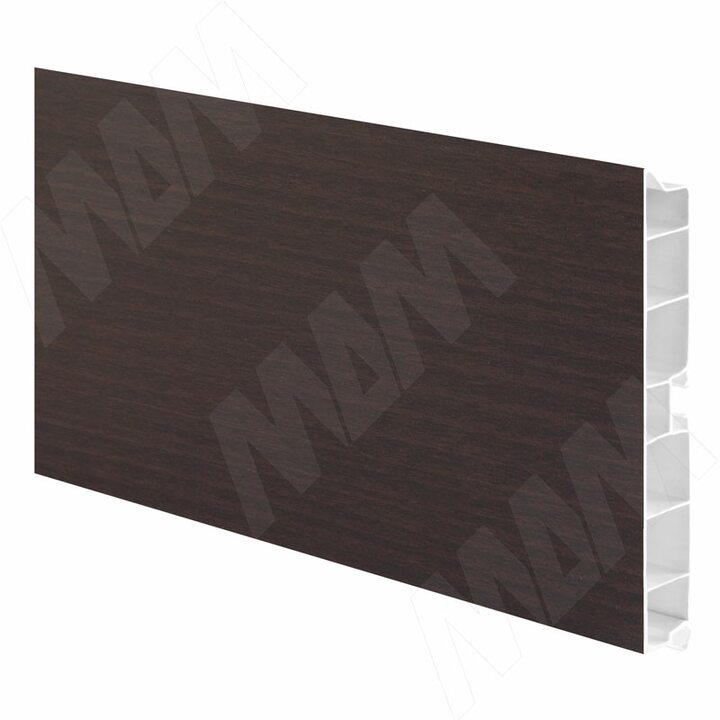 Цоколь пластиковый (высота 100, длина 4000 мм), венге