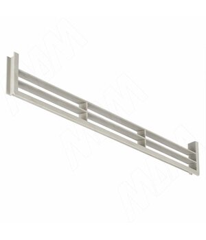 Вентиляционная решетка для цоколя, алюм.серый