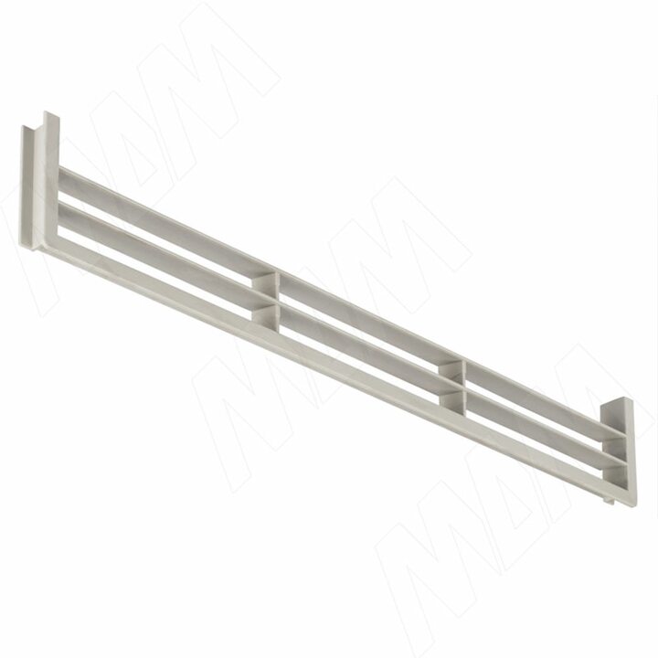 Вентиляционная решетка для цоколя, алюм.серый