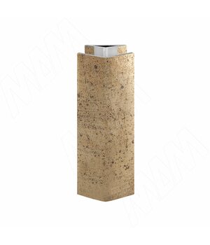 Уголок 135 градусов (высота 100), состаренное золото