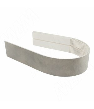 Радиусный элемент цоколя универсальный (высота 100), камень