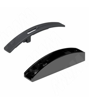 KIARO накладное крепление для фасадов, антрацит