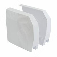 Kinvaro T-71 Заглушка левая + правая, белый