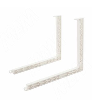 Kinvaro T-SLIM, комплект адаптеров для накладного варианта подъемника (правый + левый), белый